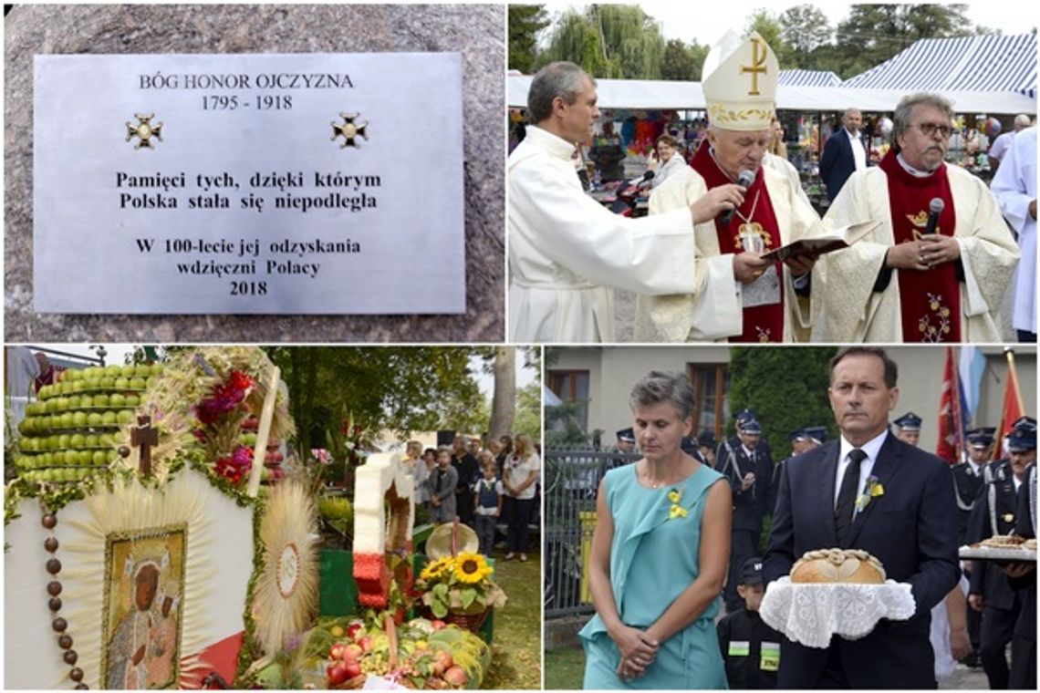 Mariańskie Porzecze. Dożynki z akcentem patriotycznym [wideo]