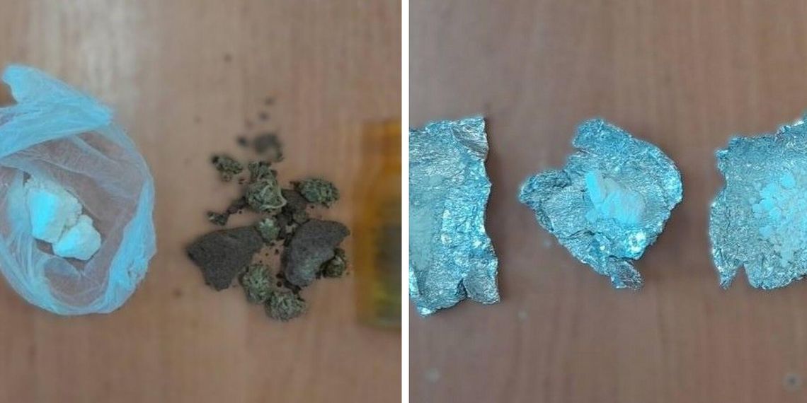 Marihuana, haszysz, amfetamina i sprzęt do porcjowania. 40-latek zatrzymany