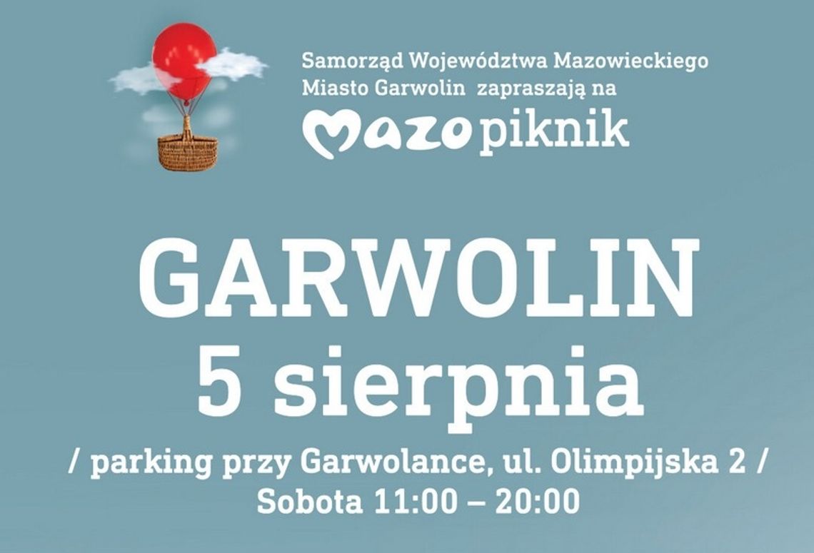 Mazopiknik w Garwolinie już 5 sierpnia