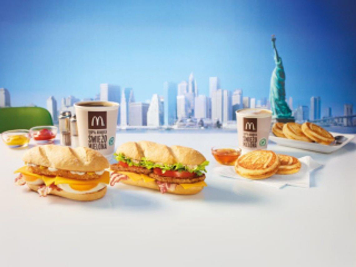 McDonald?s zaprasza na śniadania w stylu wielkich miast