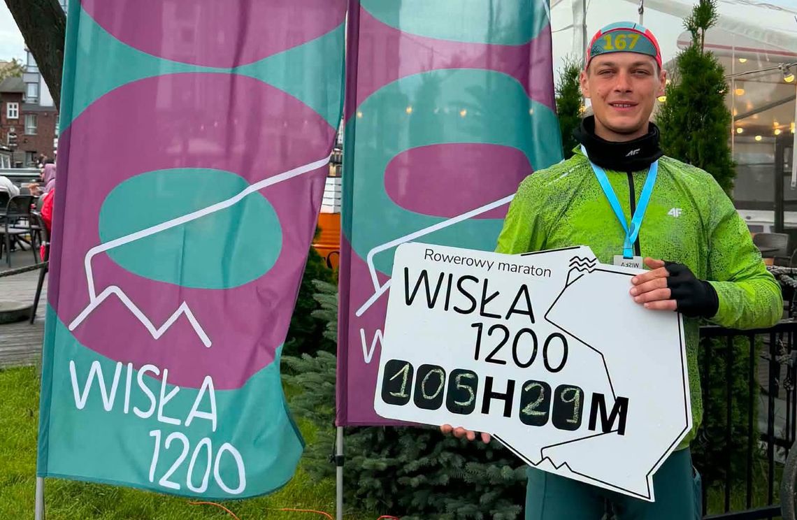 Mieszkaniec Sośninki ukończył morderczy ultramaraton Wisła 1200 Mieszkaniec Sośninki ukończył morderczy ultramaraton Wisła 1200
