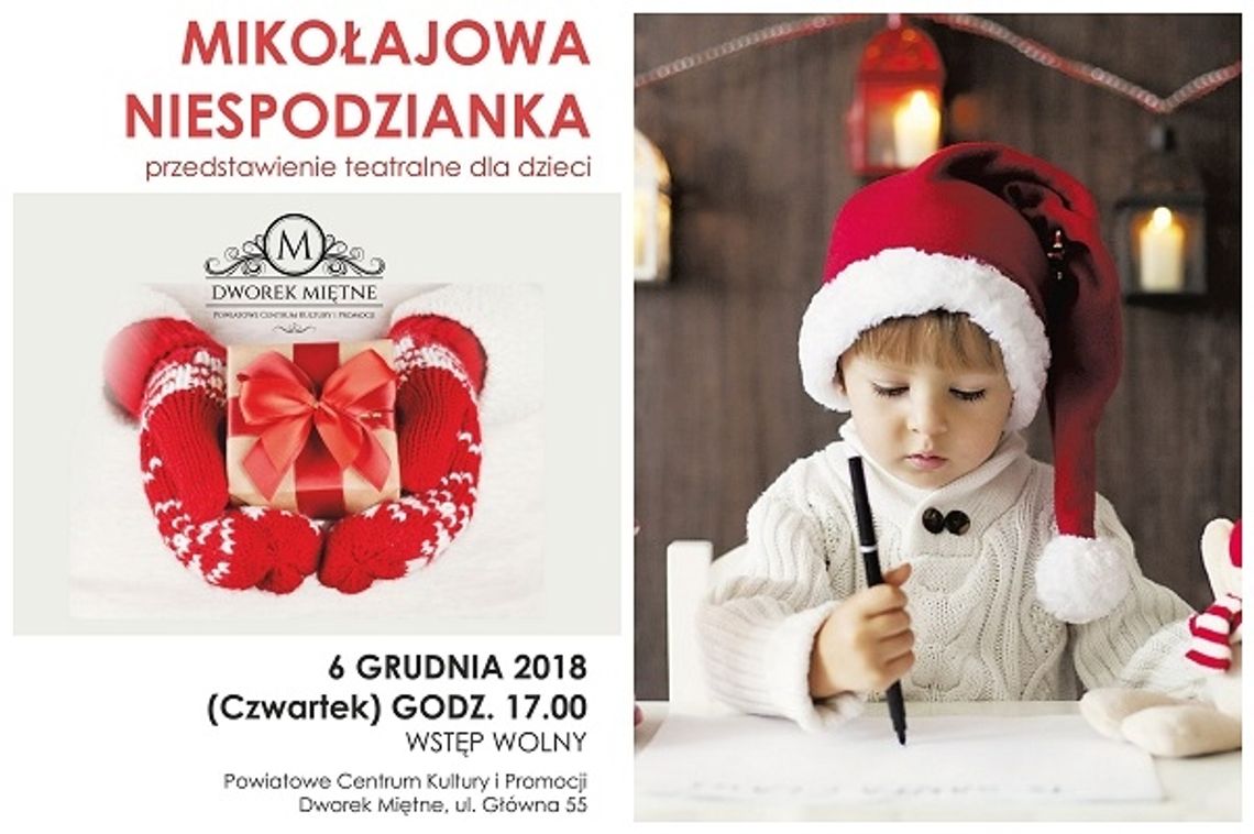 Mikołajki w dworku w Miętnem