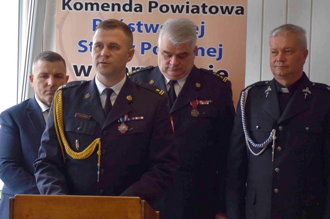 Mł. bryg. Tomasz Biernacki Komendantem Powiatowym PSP w Garwolinie