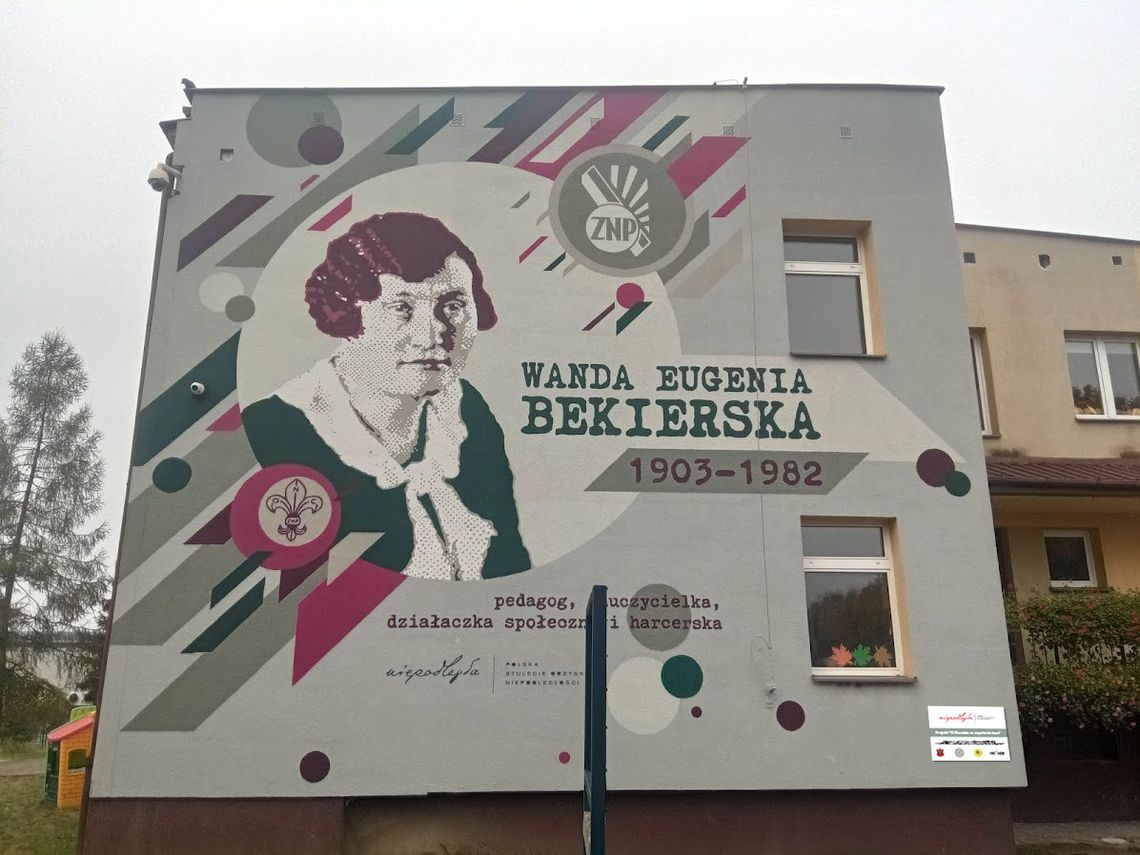 Mural, gra miejska i spektakl pamięci Wandy Bekierskiej