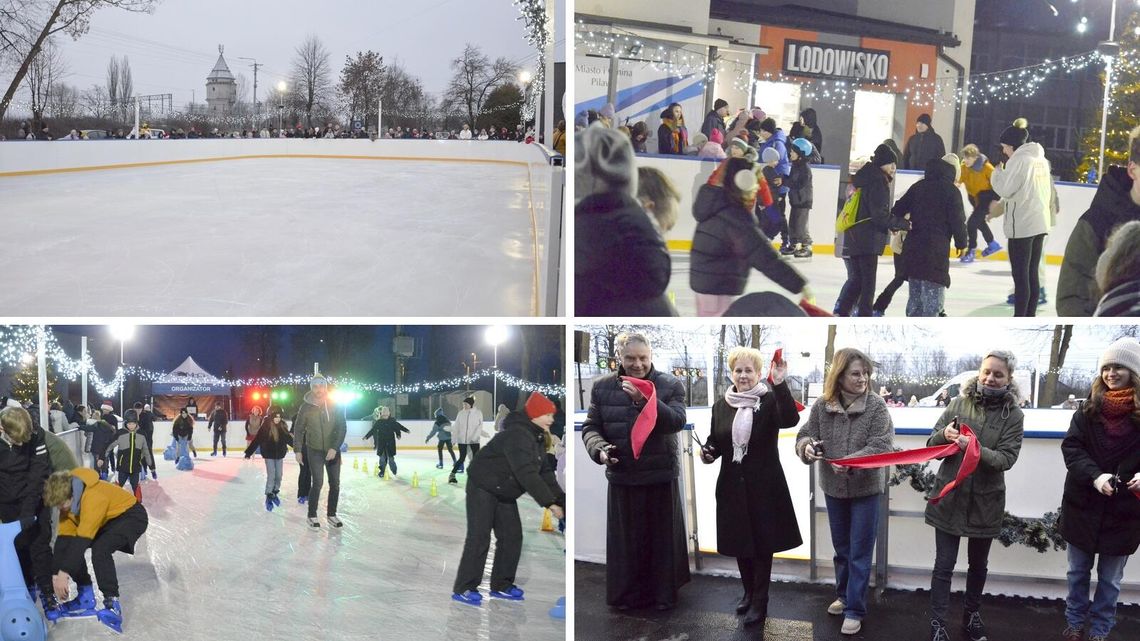 Na Mikołajki lodowisko w Pilawie [wideo]