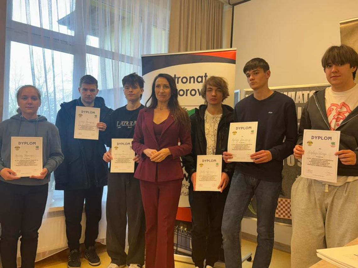 Najlepsi szachiści w powiecie