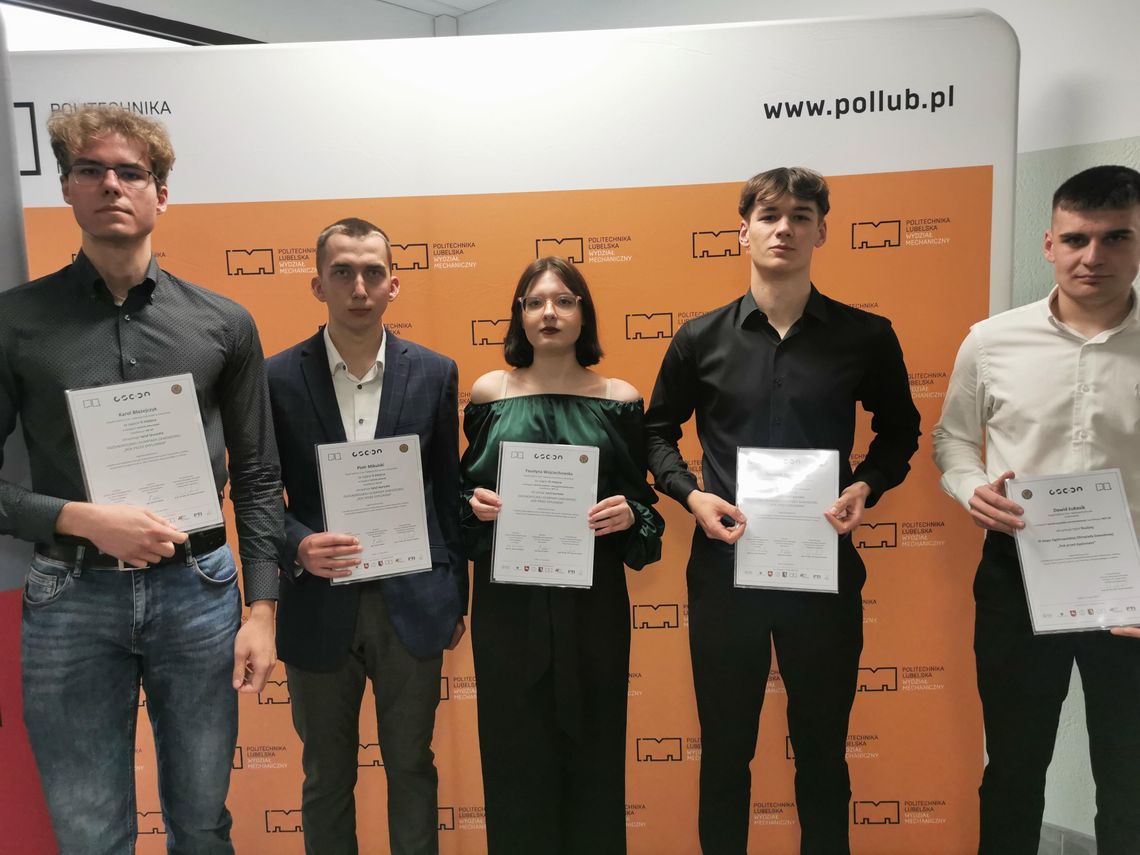 Nasi uczniowie w gronie laureatów ogólnopolskiej olimpiady zawodowej Nasi uczniowie w gronie laureatów ogólnopolskiej olimpiady zawodowej