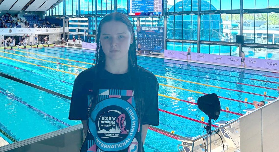 Natalia Burno w życiowej formie na Mistrzostwach Polski w pływaniu