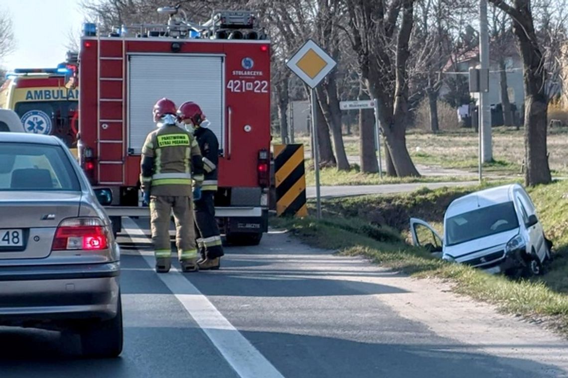 Nie zachował odpowiedniej odległości. Doprowadził do wypadku