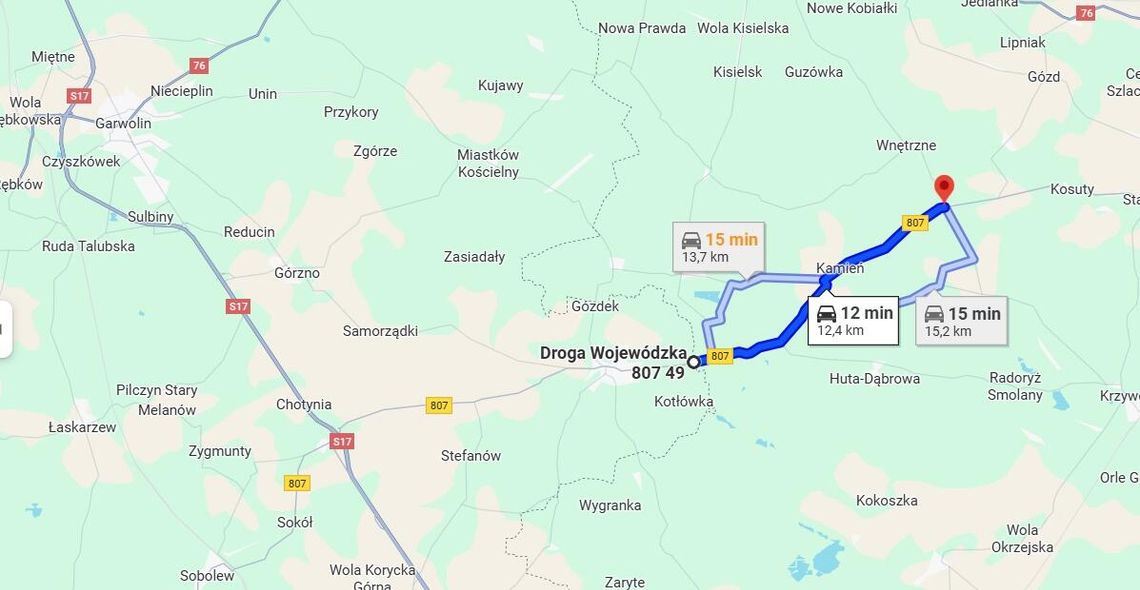 Niezidentyfikowany obiekt spadł tuż przy granicy powiatu garwolińskiego [wideo]