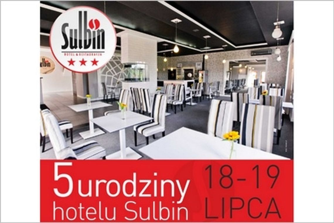 Nowe menu restauracji na 5. urodziny hotelu Sulbin