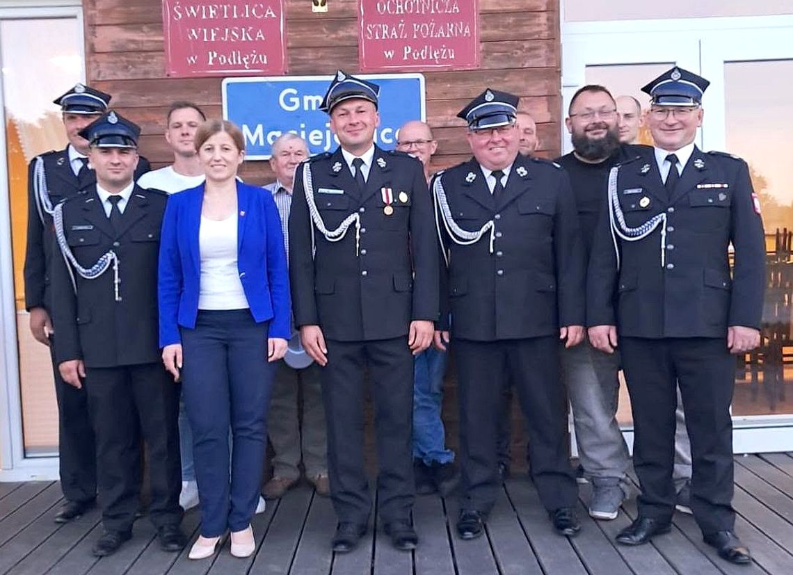 Nowe władze gminnych strażaków wybrane w Maciejowicach Nowe władze gminnych strażaków wybrane w Maciejowicach
