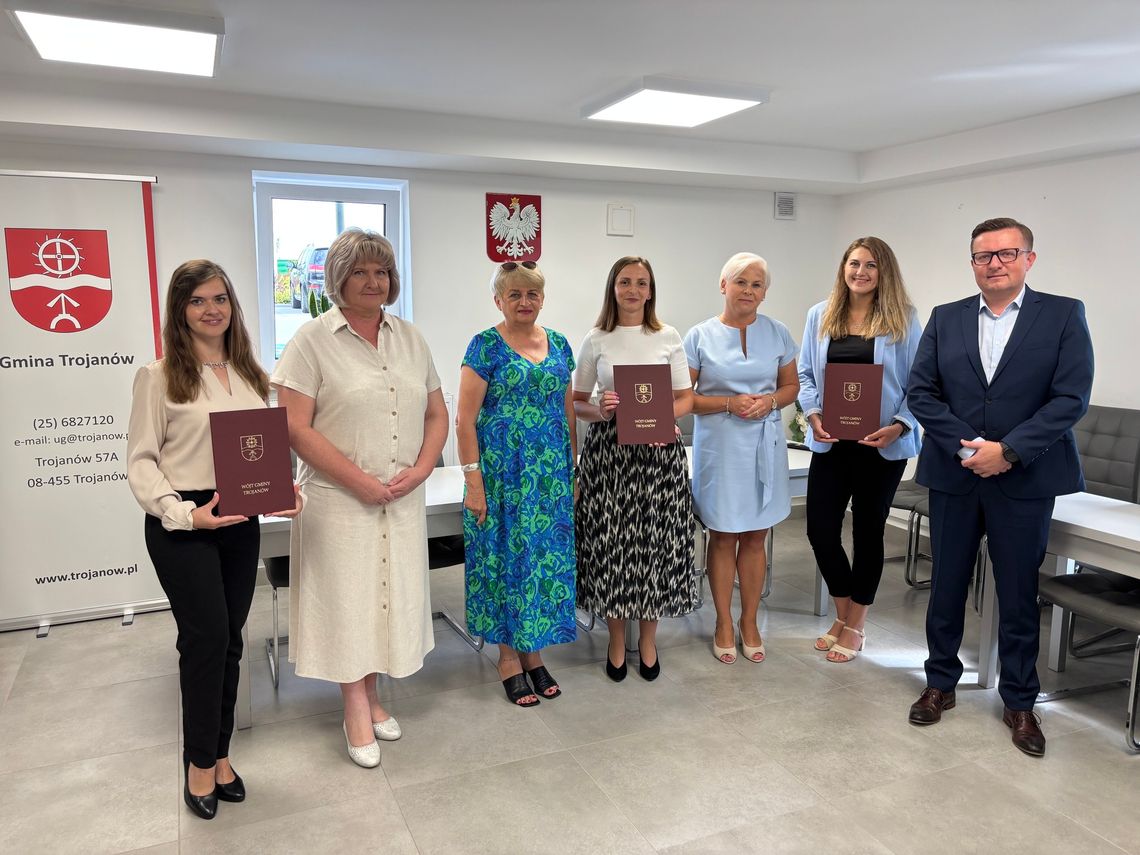 Nowi mianowani w gminie Trojanów Nowi mianowani w gminie Trojanów