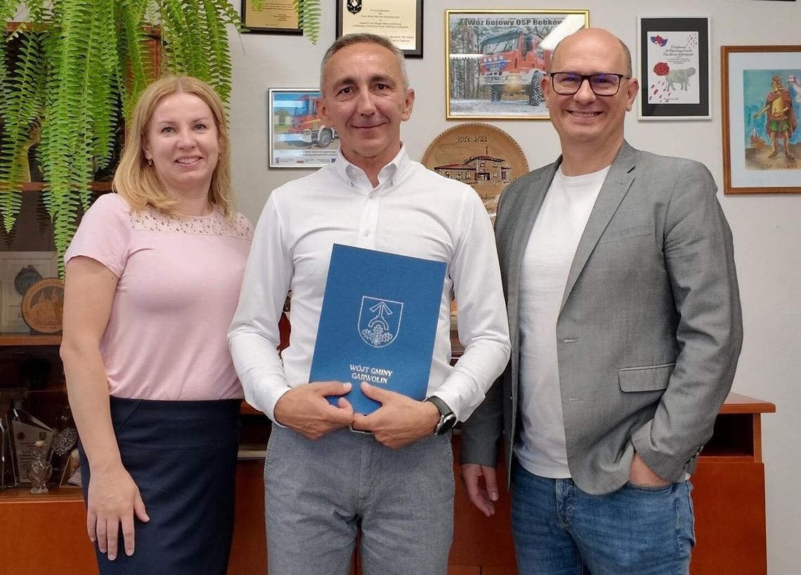 Nowy dyrektor szkoły w Woli Rębkowskiej