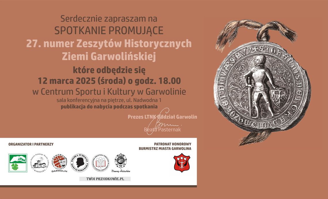 Nowy Zeszyt Historyczny Ziemi Garwolińskiej