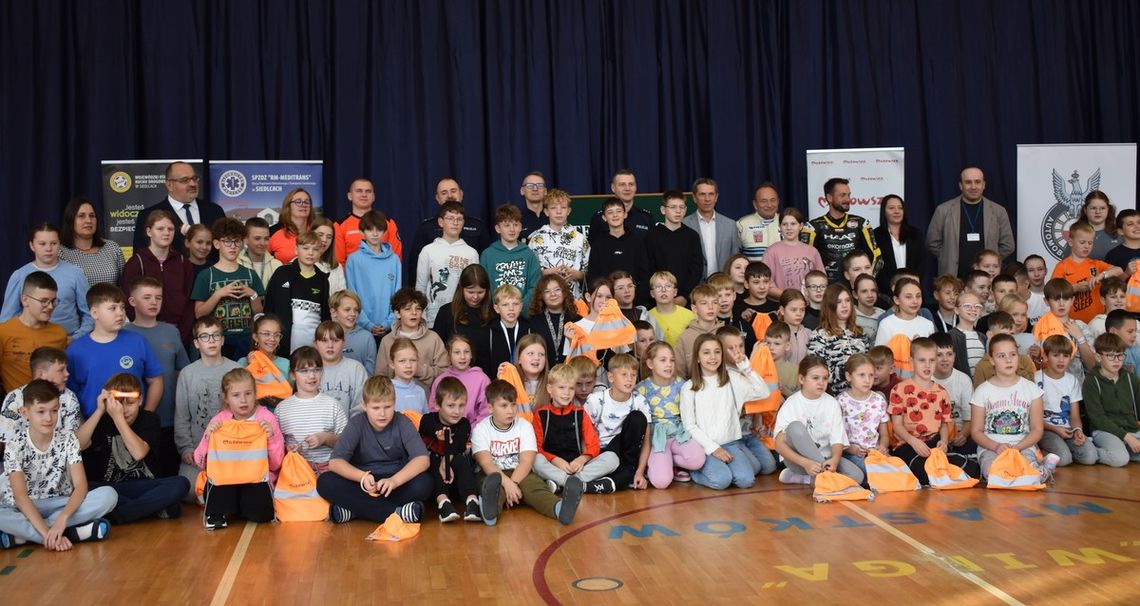 Odblaski, tor przeszkód i mistrzowie kierownicy – edukacja przez zabawę w Miastkowie Kościelnym