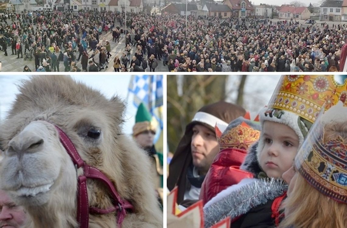 Ogromne zainteresowanie Orszakiem Trzech Króli w Żelechowie [wideo]