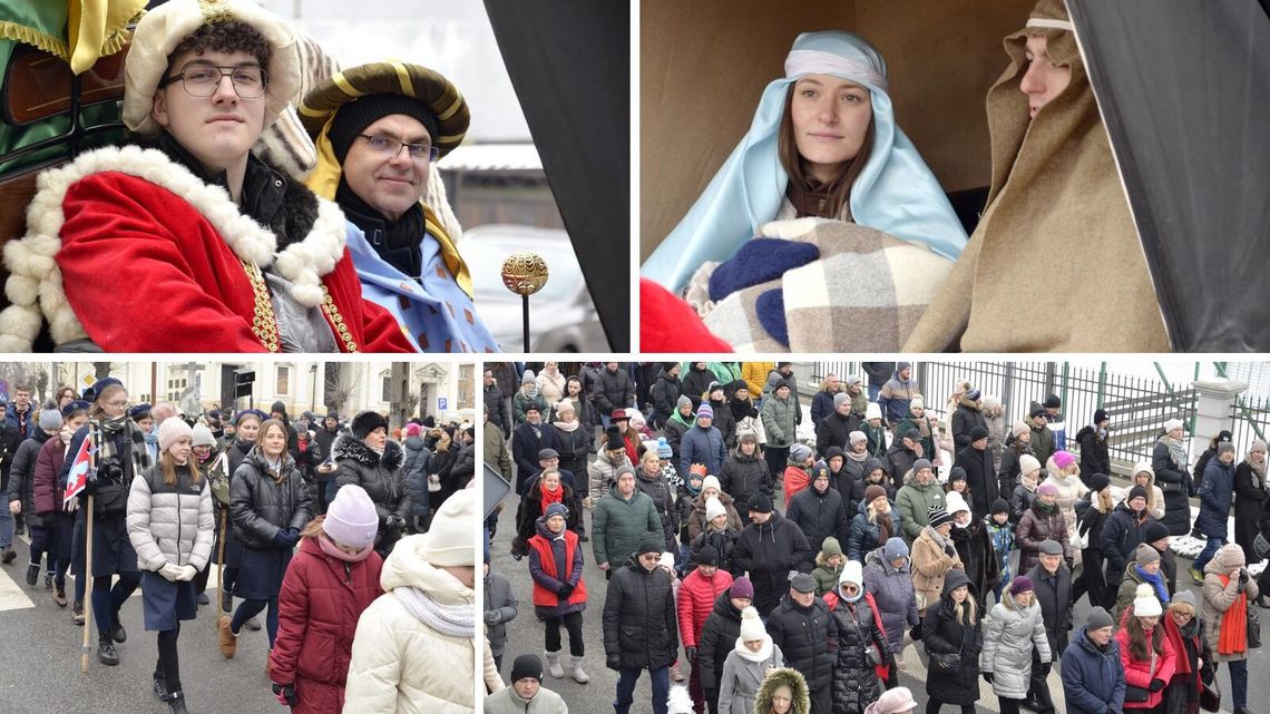 Orszak Trzech Króli przeszedł ulicami Garwolina [wideo]