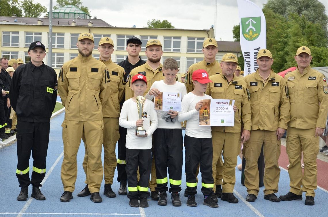 OSP Miętne wygrywa gminne zawody