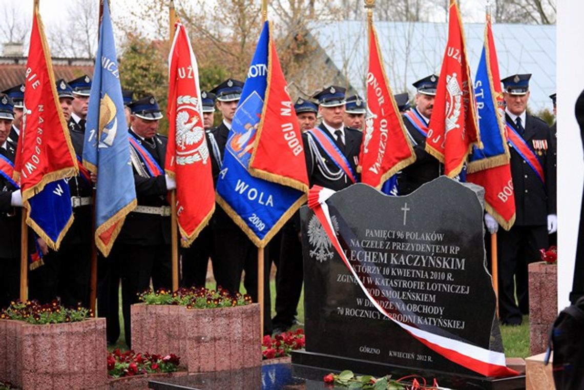 Pamiątkowa tablica odsłonięta w Górznie