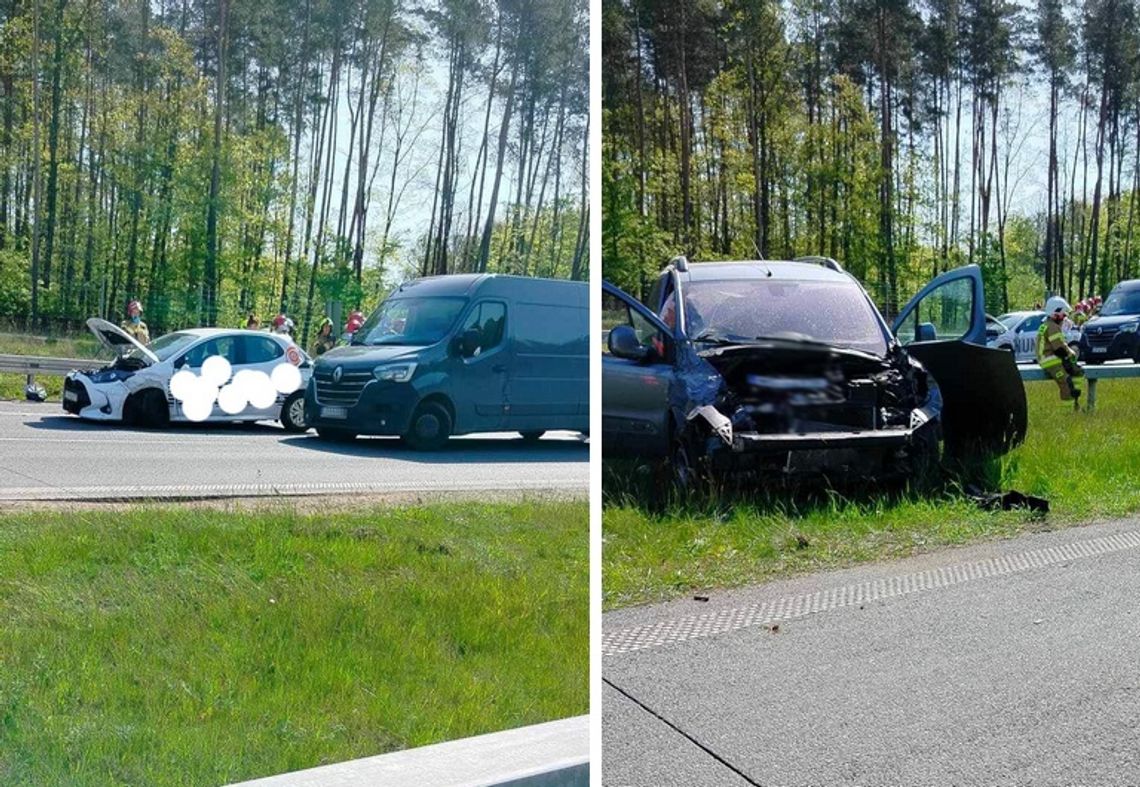 Pechowe przedpołudnie. 4 zdarzenia na drogach