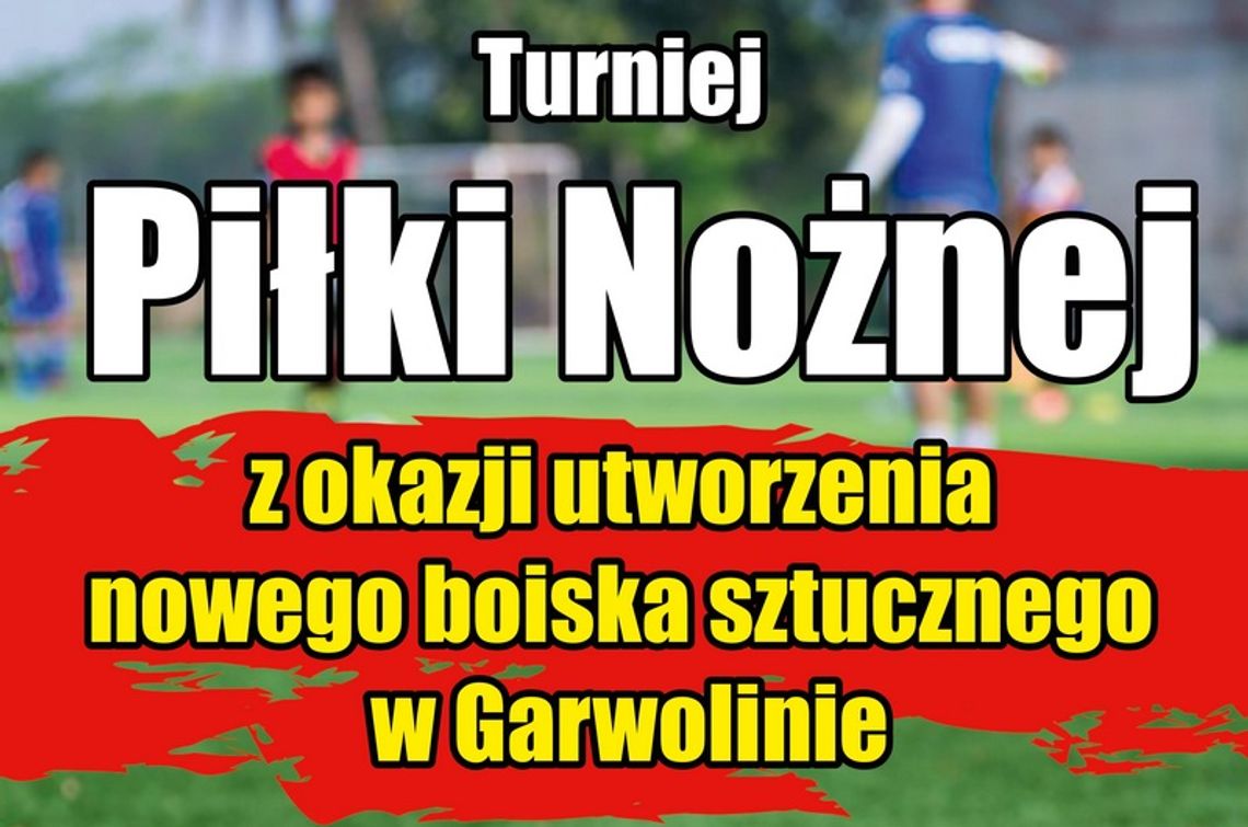 Pierwszy turniej na nowym boisku