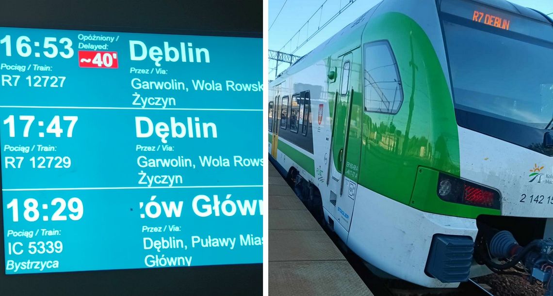 Pijana pasażerka spowodowała opóźnienie pociągu