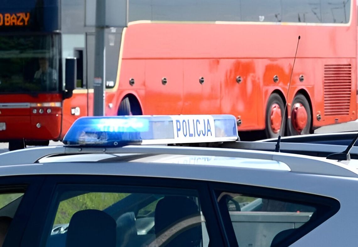 Pijany kierowca miał wieźć dzieci w Bieszczady. Policja przerwała wyjazd