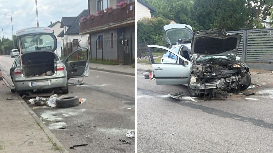 Pijany kierowca rozbił ogrodzenie i uciekł. Policjanci znaleźli przy nim narkotyki Pijany kierowca rozbił ogrodzenie i uciekł. Policjanci znaleźli przy nim narkotyki