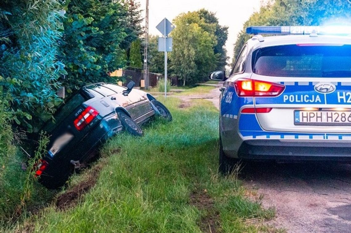 Pijany zatrzymany po pościgu