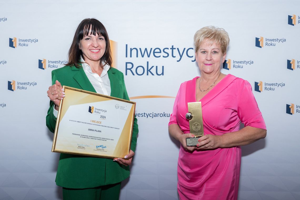 Pilawa z tytułem „Inwestycja Roku”. Kompleksowa przebudowa urzędu doceniona w ogólnopolskim konkursie