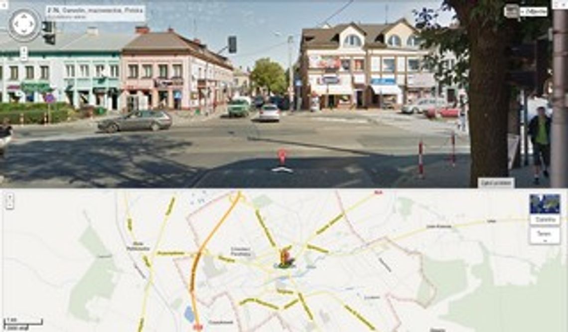 Podglądamy powiat w Google Street View