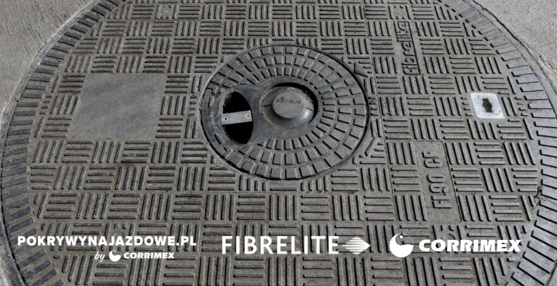 Pokrywy studzienek i kanałów technologicznych z kompozytów