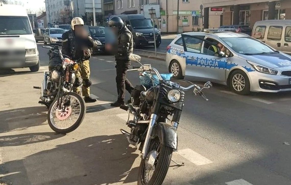 Policjanci kontrolowali przejścia i motocyklistów