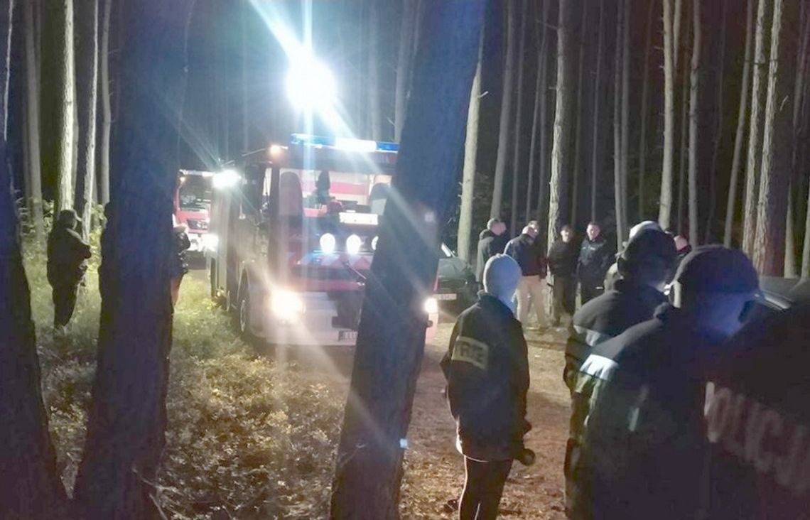 Policjanci odnaleźli kobietę po śladach obuwia