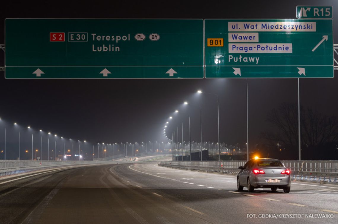 Południowa Obwodnica Warszawy dłuższa o 15 km