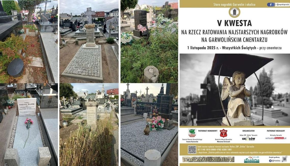 Pomniki ocalone dzięki wam. Kolejna kwesta 1 listopada