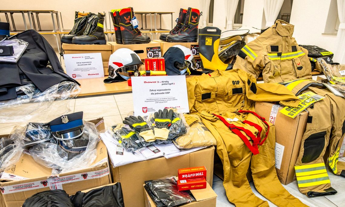 Ponad 96 tys. zł na doposażenie OSP w gminie Łaskarzew