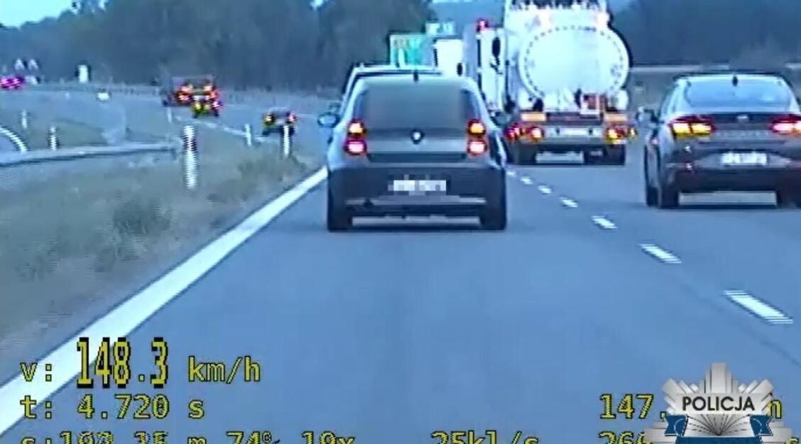 Pościg policjantów grupy Speed. 16-latek uciekał BMW bez prawa jazdy, po alkoholu i z fałszywymi tablicami Pościg policjantów grupy Speed. 16-latek uciekał BMW bez prawa jazdy, po alkoholu i z fałszywymi tablicami