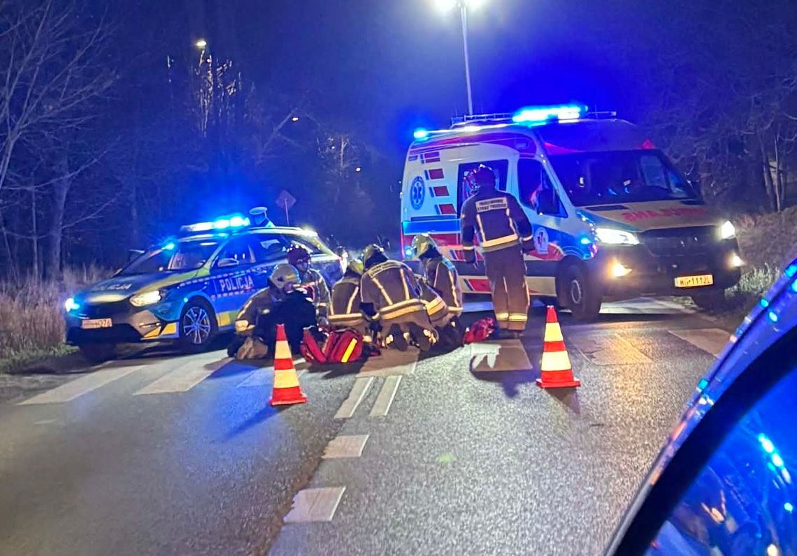 Potrącenie 10-letniej pieszej na Stacyjnej [aktualizacja]