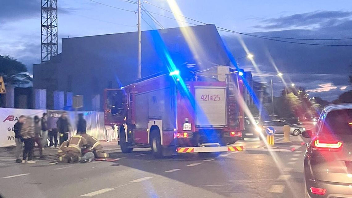 Potrącenie na pasach w Garwolinie. 72-latek w szpitalu