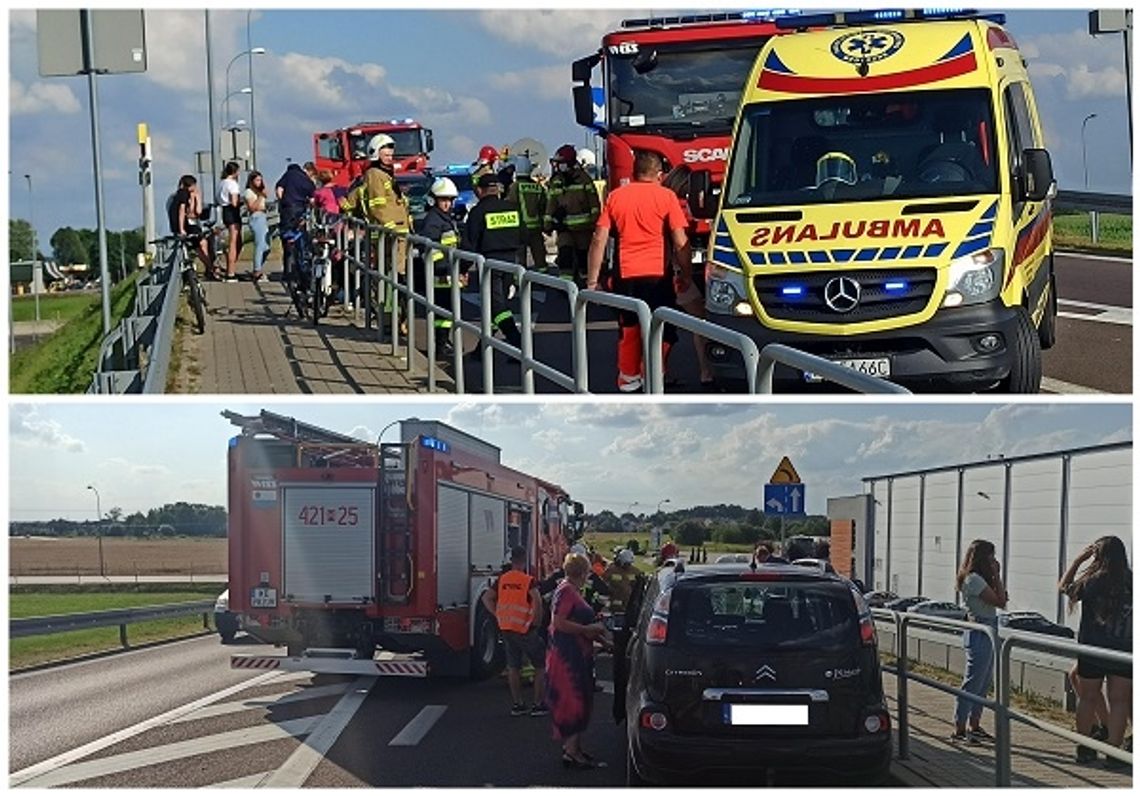 Potrącenie na przejściu dla pieszych. Dwie nastolatki w szpitalu