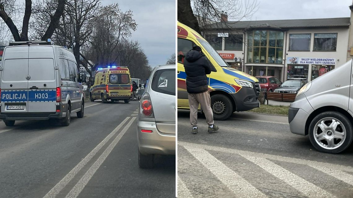 Potrącenie pieszej w Garwolinie Potrącenie pieszej w Garwolinie