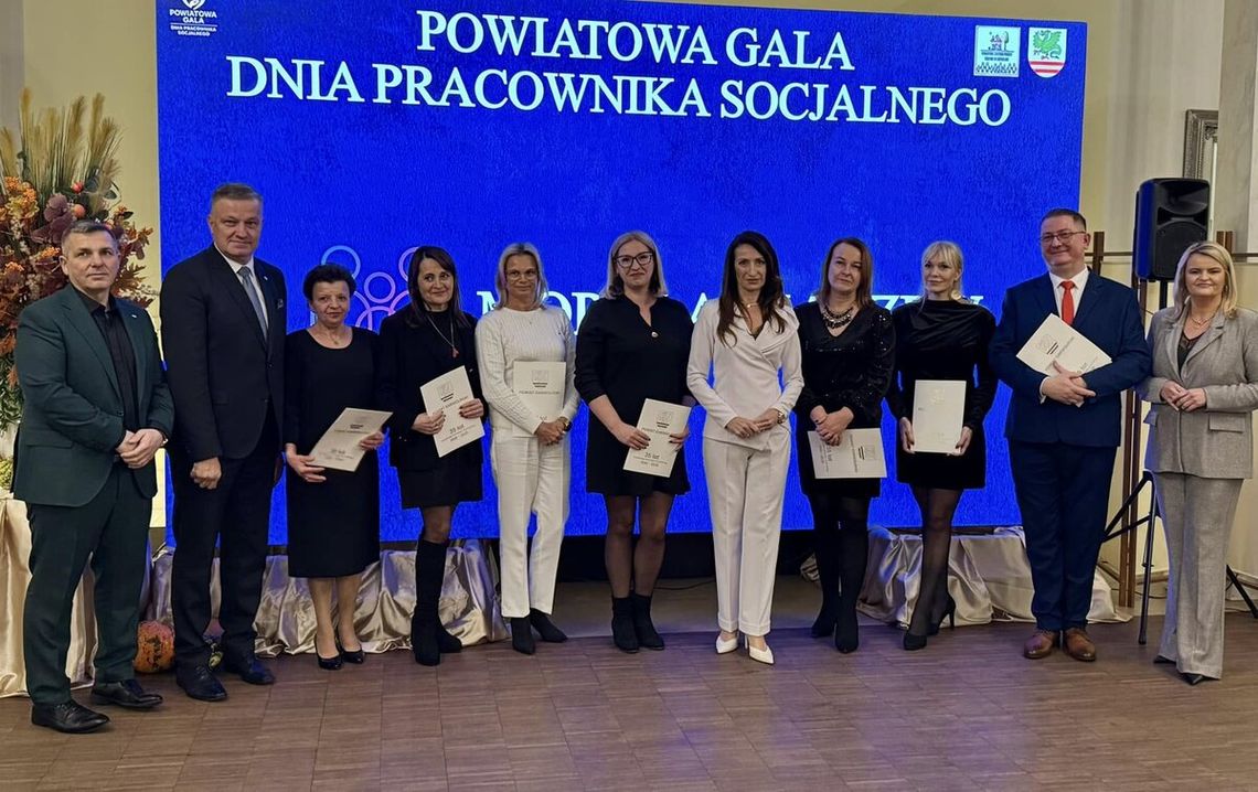 Powiatowa Gala Dnia Pracownika Socjalnego