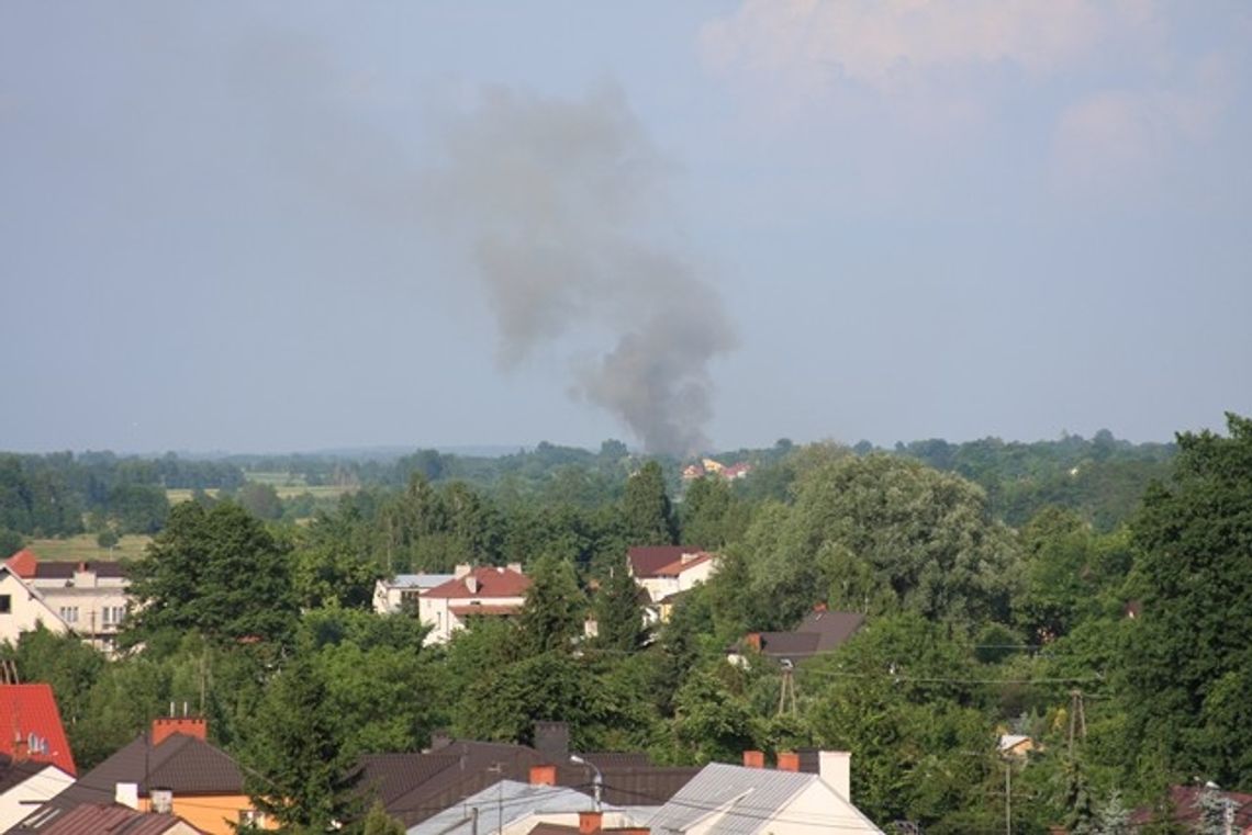 Pożar w Kolonii Unin