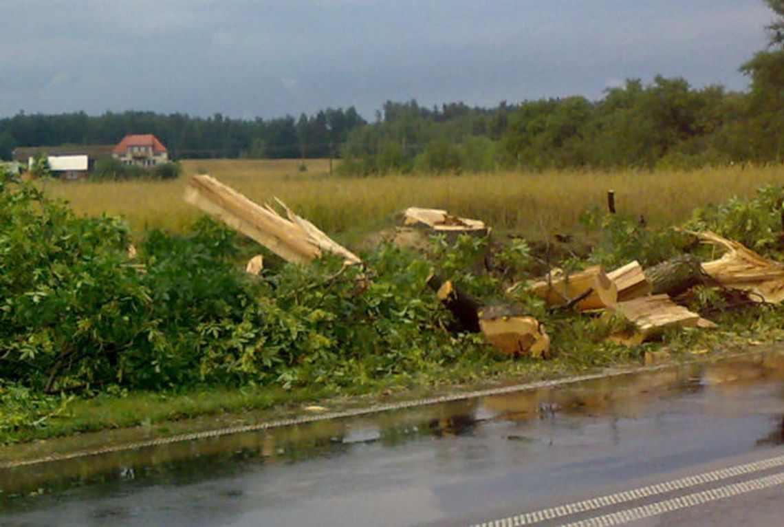 Pracowita noc strażaków