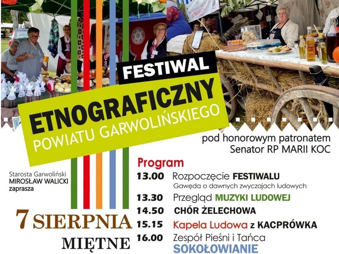 Przed nami Festiwal Etnograficzny Powiatu Garwolińskiego