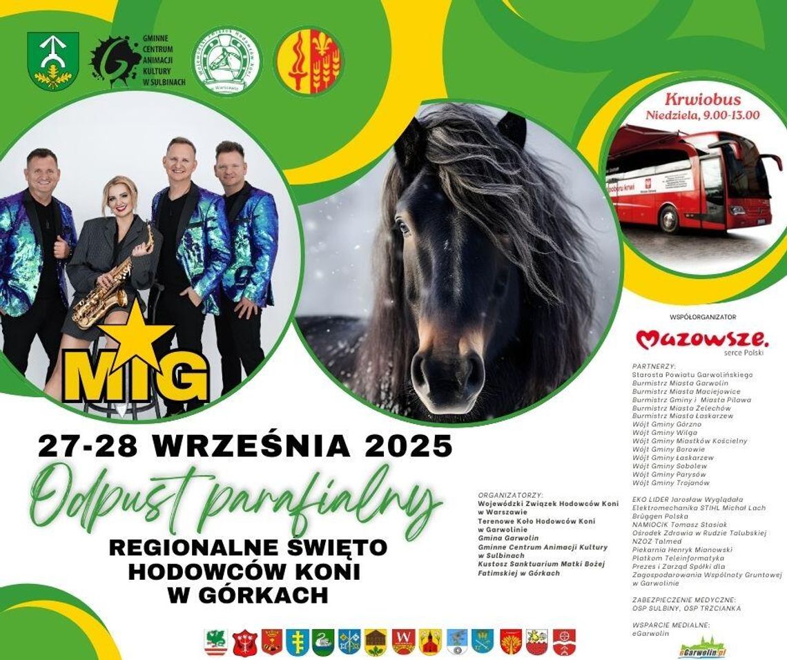 Regionalne Święto Hodowców Koni w Górkach!