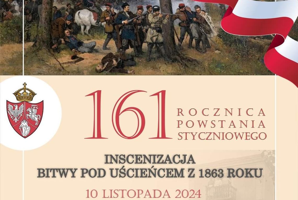 Rekonstrukcja historyczna już 10 listopada w Uścieńcu