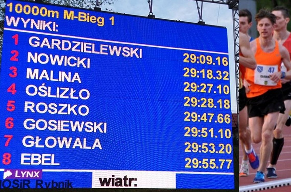 Robert Głowala 29.53.20s na 10 km!